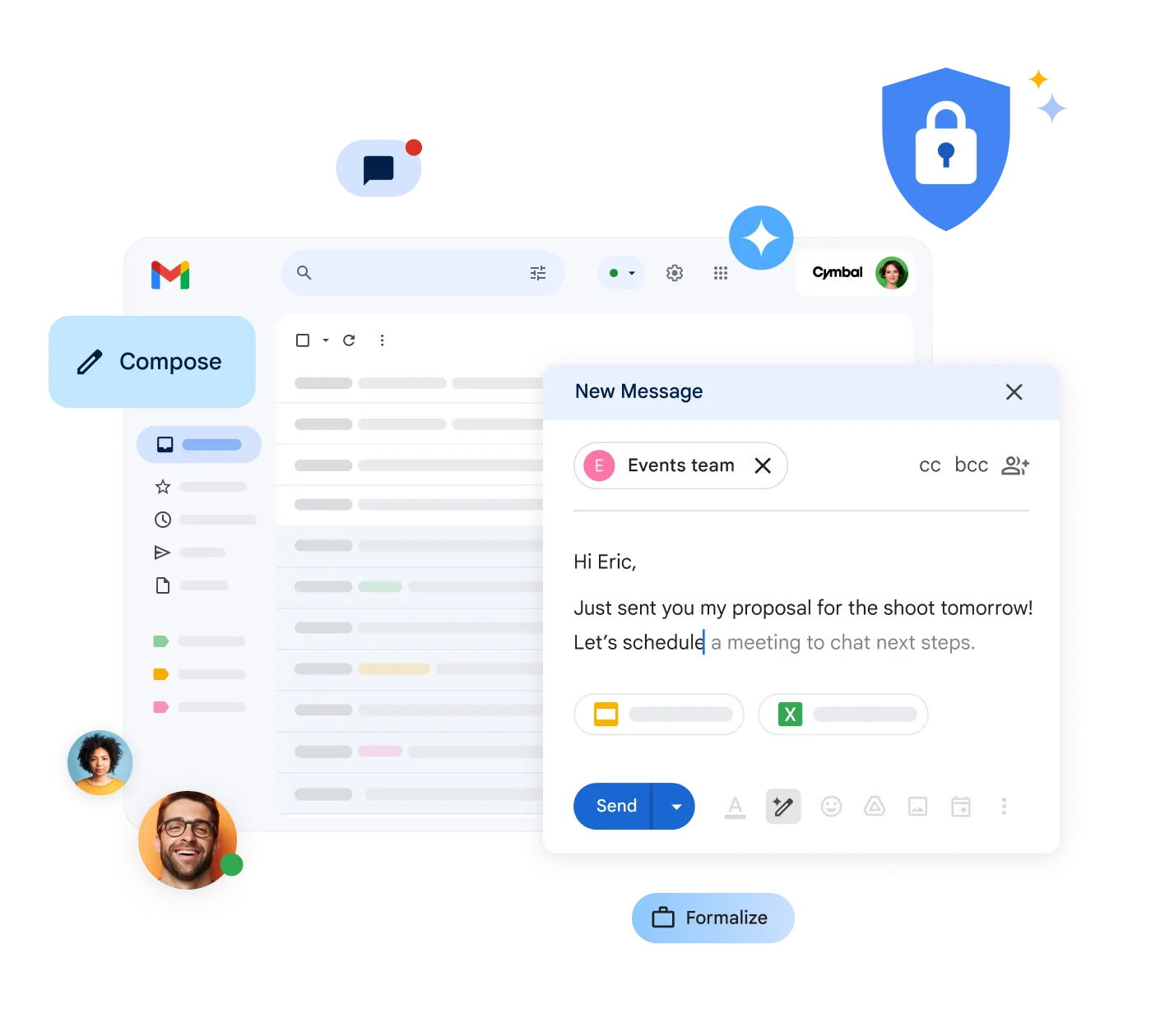 Gmail მობილურსა და კომპიუტერზე