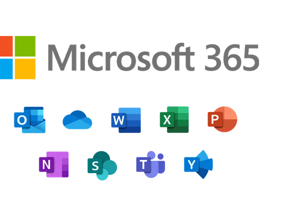 პროგრამები: Word, Excel, Outlook და PowerPoint.
